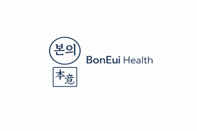BonEui Health Logo (Blue)